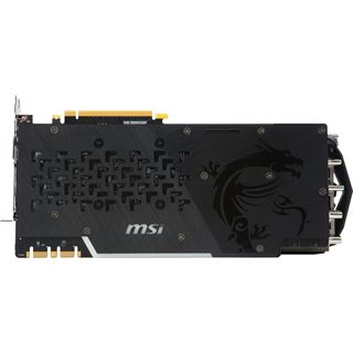 11GB MSI GeForce GTX 1080 Ti GAMING X TRIO Aktiv PCIe 3.0 x16 (Retail)