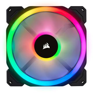 Corsair LL140 RGB 2er Pack 140x140x25mm 600-1300 U/min 25 dB(A)