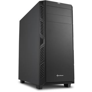 Sharkoon AI7000 gedämmt Midi Tower ohne Netzteil schwarz