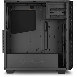 Sharkoon AI7000 gedämmt Midi Tower ohne Netzteil schwarz