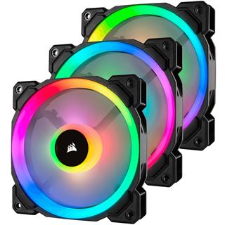 Corsair LL120 RGB 3er 120x120x25mm 1500 U/min 24.8 dB(A) schwarz