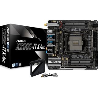 ASRock X299E-ITX/ac Intel X299 So.2066 Quad Channel DDR4 Mini-ITX