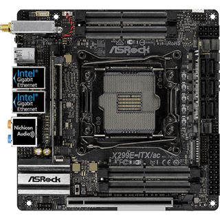 ASRock X299E-ITX/ac Intel X299 So.2066 Quad Channel DDR4 Mini-ITX