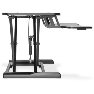 DIGITUS Monitorständer, höhenverstellbar, schwarz