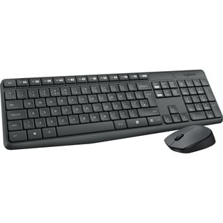 Logitech MK325 Englisch (US) USB schwarz