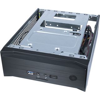 Inter-Tech MW-01 Mini-ITX ohne Netzteil schwarz