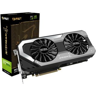 8GB Palit GeForce GTX 1070 Ti JetStream Aktiv PCIe 3.0 x16 (Retail)