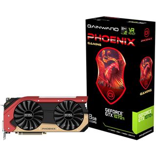 8GB Gainward GeForce GTX 1070 Ti Phoenix Aktiv PCIe 3.0 x16 (Retail)