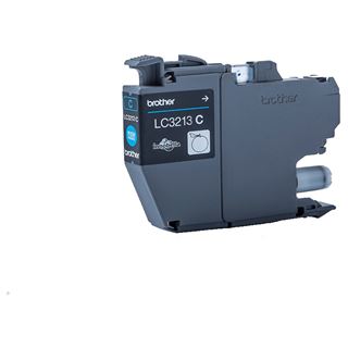 Brother Tintenpatrone LC-3213C Cyan (ca. 400 Seiten)
