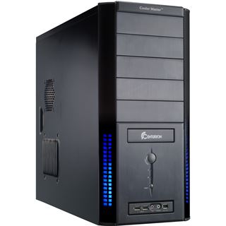 Cooler Master Centurion 534 Lite Midi Tower ohne Netzteil schwarz