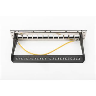 Digitus 10" Modular Patch Panel für Keystone Module, 12-Port