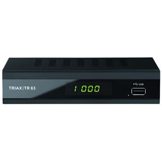 Triax-Hirschmann DVB-T2 Receiver HDTV sw HDMI 1Scart USB HDMI LAN