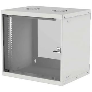 Intellinet Wandverteiler 19" 9 HE 540x560 Flatpack grau