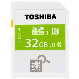 32 GB Toshiba NFC SDHC Class 10 UHS-I Retail
