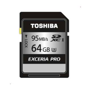 64 GB Toshiba Exceria Pro N401 SDXC Class 10 U3 Retail