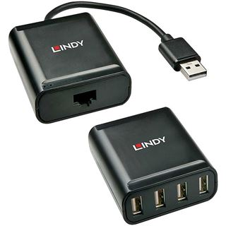 Lindy USB 2.0 Cat.5 Extender 60m, 4 Ports