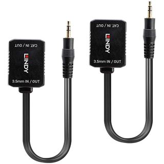 Lindy Stereo Audio Extender Cat.5/6 100m 3,5mm