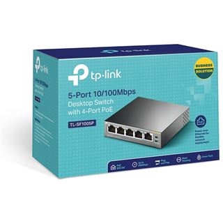 TP-Link TL-SF1005P 5-Port 10/100 Desktop Switch 4x PoE