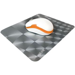 Logilink Mauspad Golden Laser Aluminium extra d&uuml;nn