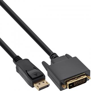 (€23,80*/1m) 0.50m InLine Displayport Adapterkabel Displayport