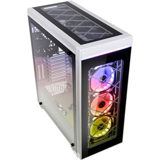 Lian Li Alpha 550W mit Sichtfenster Midi Tower ohne Netzteil weiss