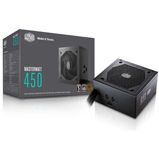450 Watt Cooler Master MasterWatt Modular 80+ Bronze