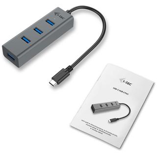 i-tec USB-C METAL 4-PORT HUB