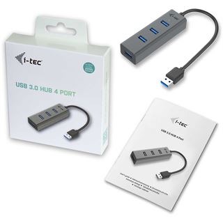 i-tec USB 3.0 METAL 4-PORT HUB