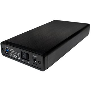 LogiLink 3,5" SATA Festplatten-Gehäuse, USB 3.0, schwarz