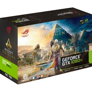 11GB Asus GeForce GTX 1080 Ti ROG Strix Assassins Creed Origins Aktiv