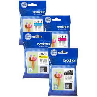 Brother LC-3213 Multipack (je 1x BK/M/C/Y) Tintenpatronen