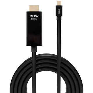 (€6,95*/1m) 2.00m Lindy miniDisplayport Adapterkabel Mini