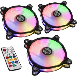 Lian Li BR120R-3B RGB PWM Lüfter 3er Pack + Controller 120mm