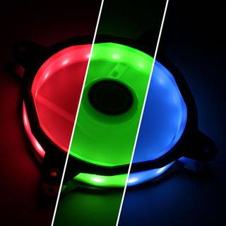 Lian Li BR120R-3B RGB PWM Lüfter 3er Pack + Controller 120mm