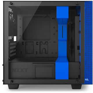 NZXT H400i mit Sichtfenster Mini Tower ohne Netzteil schwarz/blau