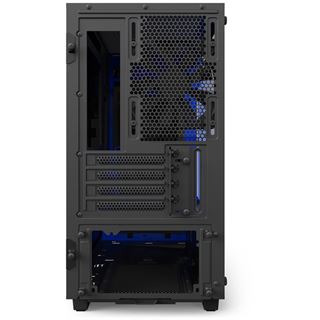 NZXT H400i mit Sichtfenster Mini Tower ohne Netzteil schwarz/blau