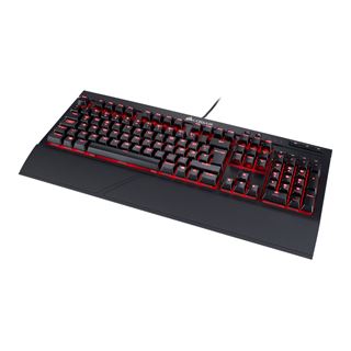 Corsair Gaming K68 Red LED CHERRY MX Red USB Deutsch schwarz