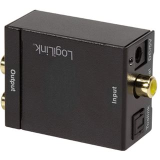 LogiLink Audio Konverter, Digital auf Analog, 3,5 mm/SPDIF/