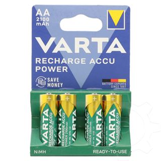 Varta Ready To Use HR6 Nickel-Metall-Hydrid AA Mignon Akku 2100 mAh