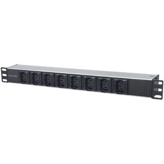Intellinet 19" Kaltger&auml;tebuchse 8-fach C13 PDU mit Klammern