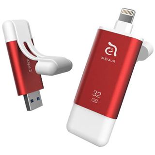 ADAM elements elements iKlips II - Flash Drive iPhone/iPad 32GB rot