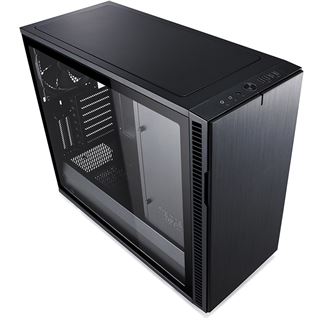 Fractal Design Define R6 Blackout gedämmt mit TG Sichtfenster