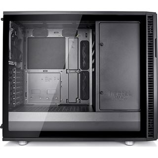 Fractal Design Define R6 Blackout gedämmt mit TG Sichtfenster