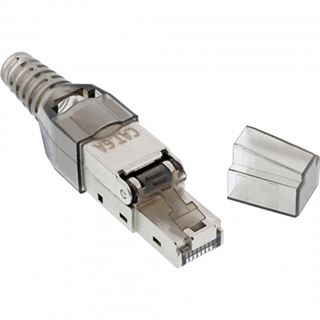 InLine RJ45 Stecker Cat.6A 500MHz, feldkonfektionierbar, geschirmt,