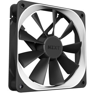 120mm NZXT Aer F120 PWM Lüfter Twin-Pack schwarz