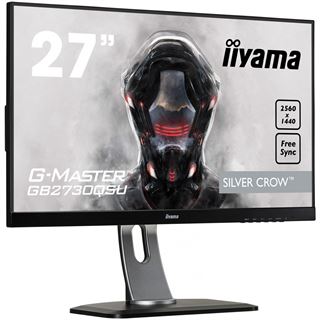 27" (68,58cm) iiyama G-MASTER GB2730QSU Silver Crow schwarz