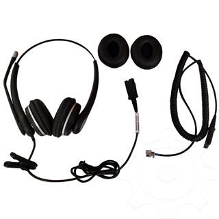 SNOM Headset A100D wired binaural