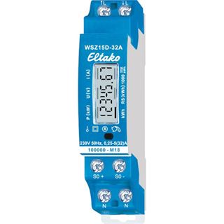 ELTAKO Wechselstromzähler 32A elektr digi 50Hz WSZ15D-32A MID