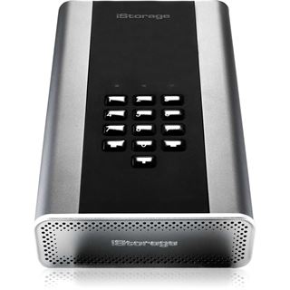8TB iStorage diskAshur DT2 IS-DT2-256-8000-C-G 3.5" (8.9cm) USB