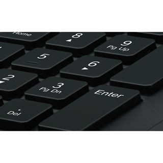 Logitech Corded Keyboard for Business K280e, schwarz, USB, DE Layout